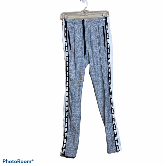 Pink Victoria’s Secret ultimate stripe jogger pant